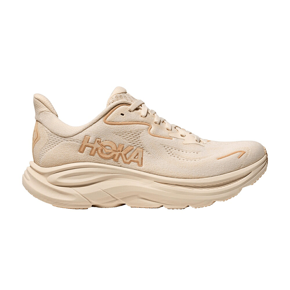 \u0027VANILLA BIRCH\u0027 スニーカー レディース HOKA WMNS CLIFTON 10 D WIDE / VANILLA BIRCH