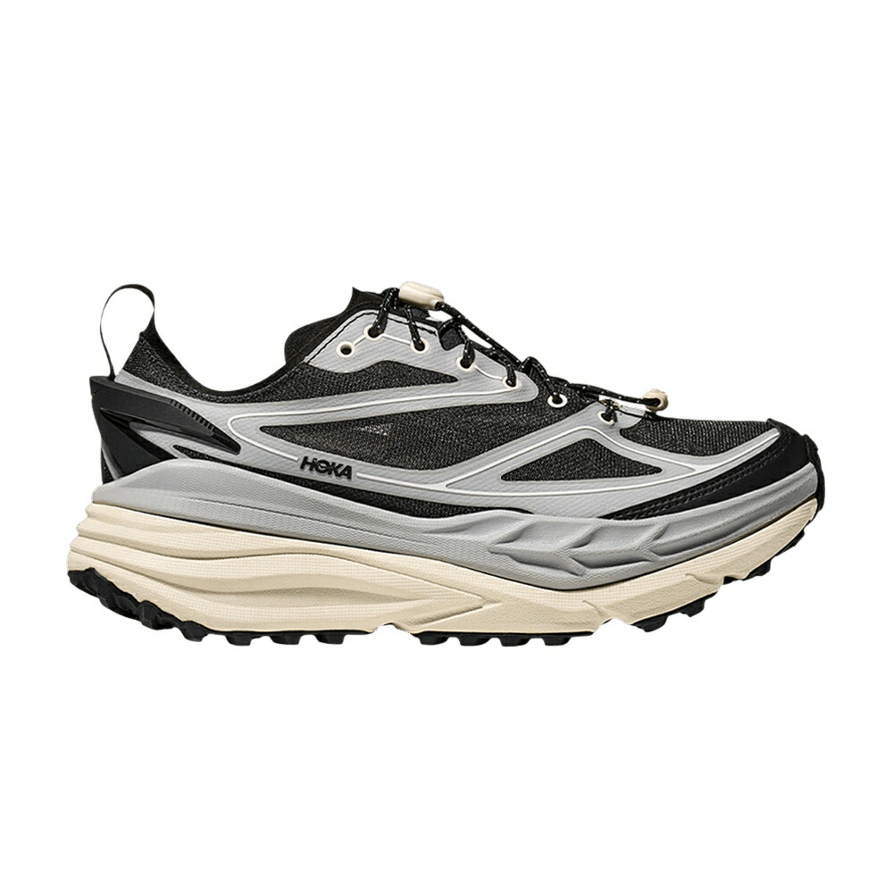 薄墨色 薄墨色 \u0027STELLAR GREY\u0027 スニーカー メンズ HOKA STINSON 7 / STELLAR GREY EGGSHELL