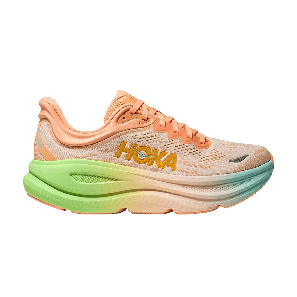 \u0027FROST TANGERINE\u0027 スニーカー メンズ HOKA BONDI 9 PALE / FROST PALE TANGERINE 靴-メンズ靴-スニーカー