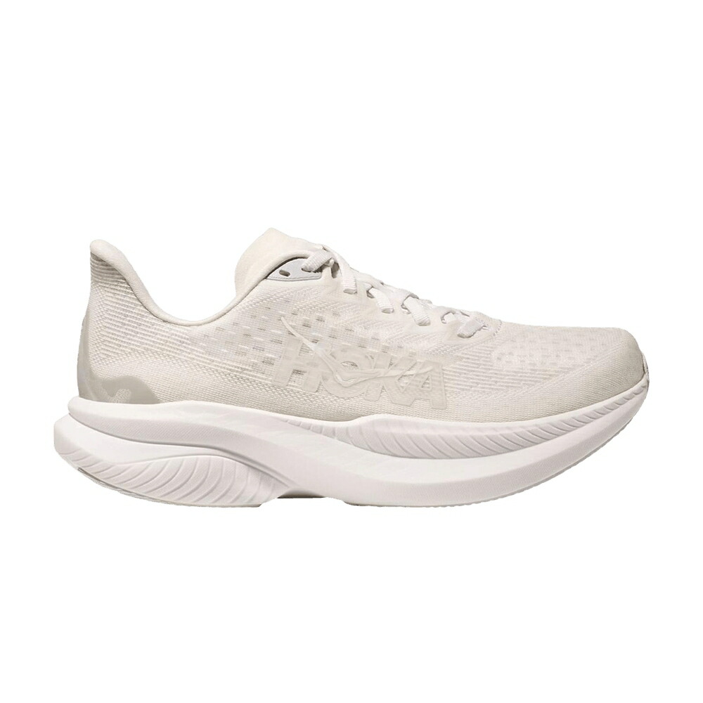 白色 ホワイト 'TRIPLE WHITE' スニーカー レディース HOKA WMNS MACH 6 WIDE / WHITE WHITE