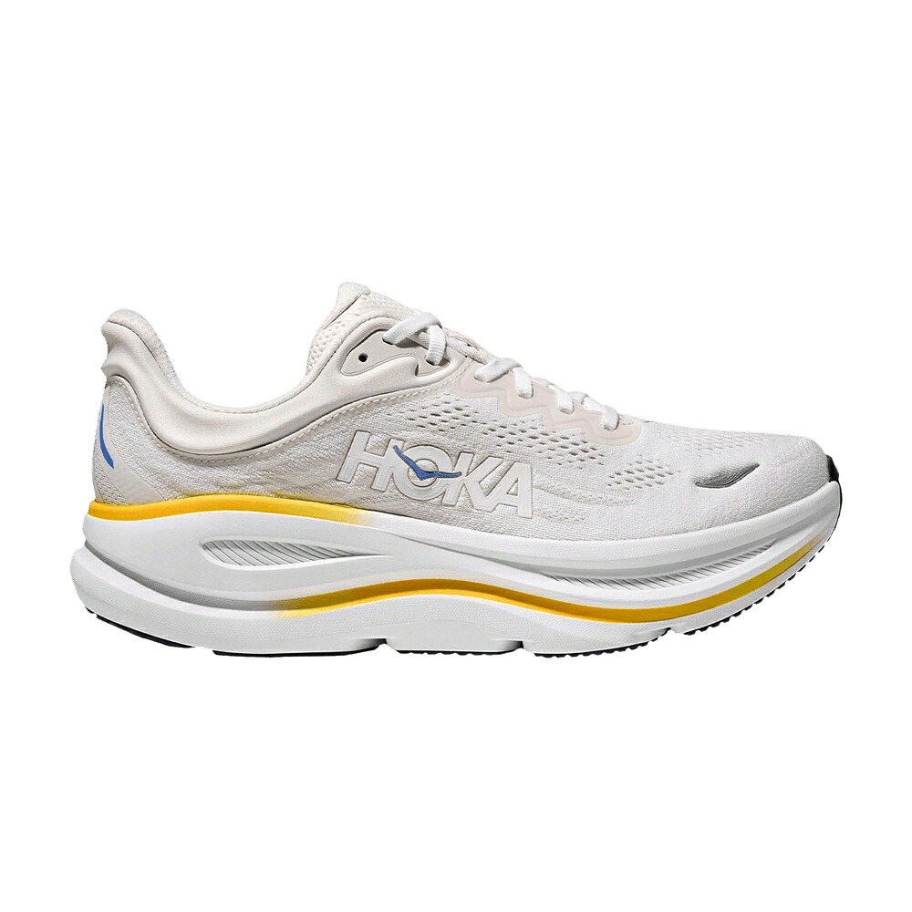 白いこと 白いこと \u0027WHITE GROUT\u0027 スニーカー メンズ HOKA BONDI 9 / WHITE GROUT スニーカー-靴-メンズ靴