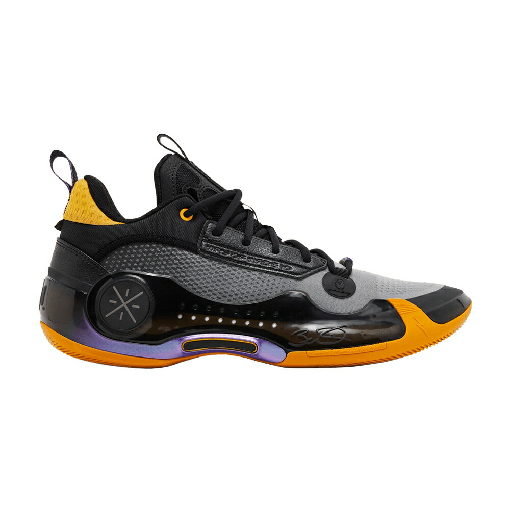 リーニン ラッセル ウェイド D'ANGELO 'LAKERS AWAY' スニーカー メンズ LI-NING RUSSELL X WAY OF WADE 10 LOW /