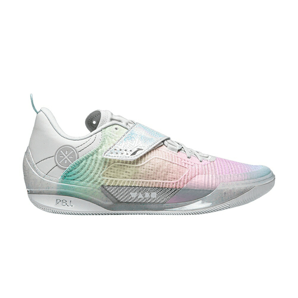 リーニン ウェイド ウルトラ 薄墨色 薄墨色 \u0027SHINING GLORY\u0027 スニーカー メンズ LI-NING WAY OF WADE 808 4 ULTRA / GREY MULTI COLOR