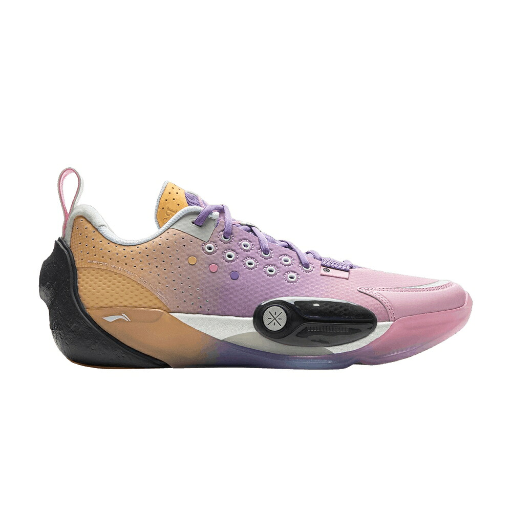 リーニン ウェイド シティ サーティーン 紫 パープル ピンク ベージュ 'FAMILY LOVE' スニーカー メンズ LI-NING WADE ALL CITY 13 / PURPLE PINK BEIGE|スニケス
