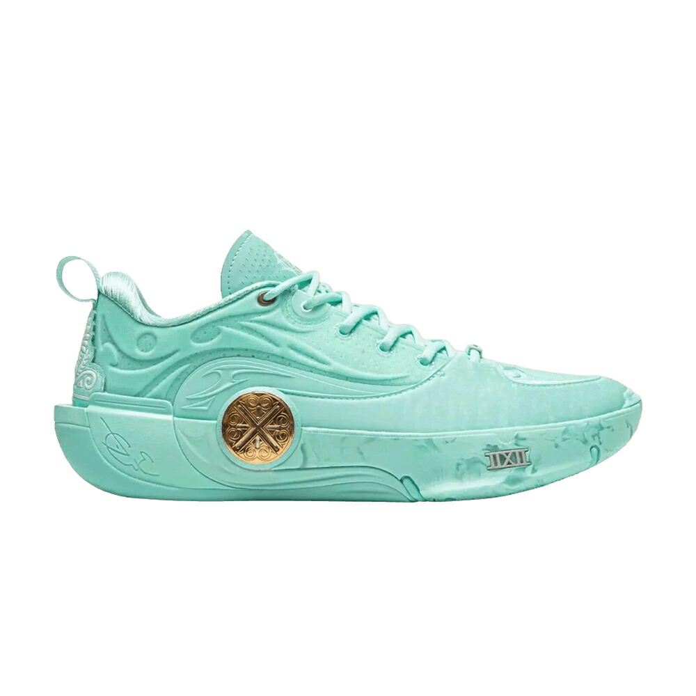 リーニン ウェイド 古典派音楽 緑 緑であること ゴールド \u0027LIBERTY GREEN\u0027 スニーカー メンズ LI-NING WAY OF WADE 12 LOW CLASSIC LIGHT / LIGHT GREEN GOLD