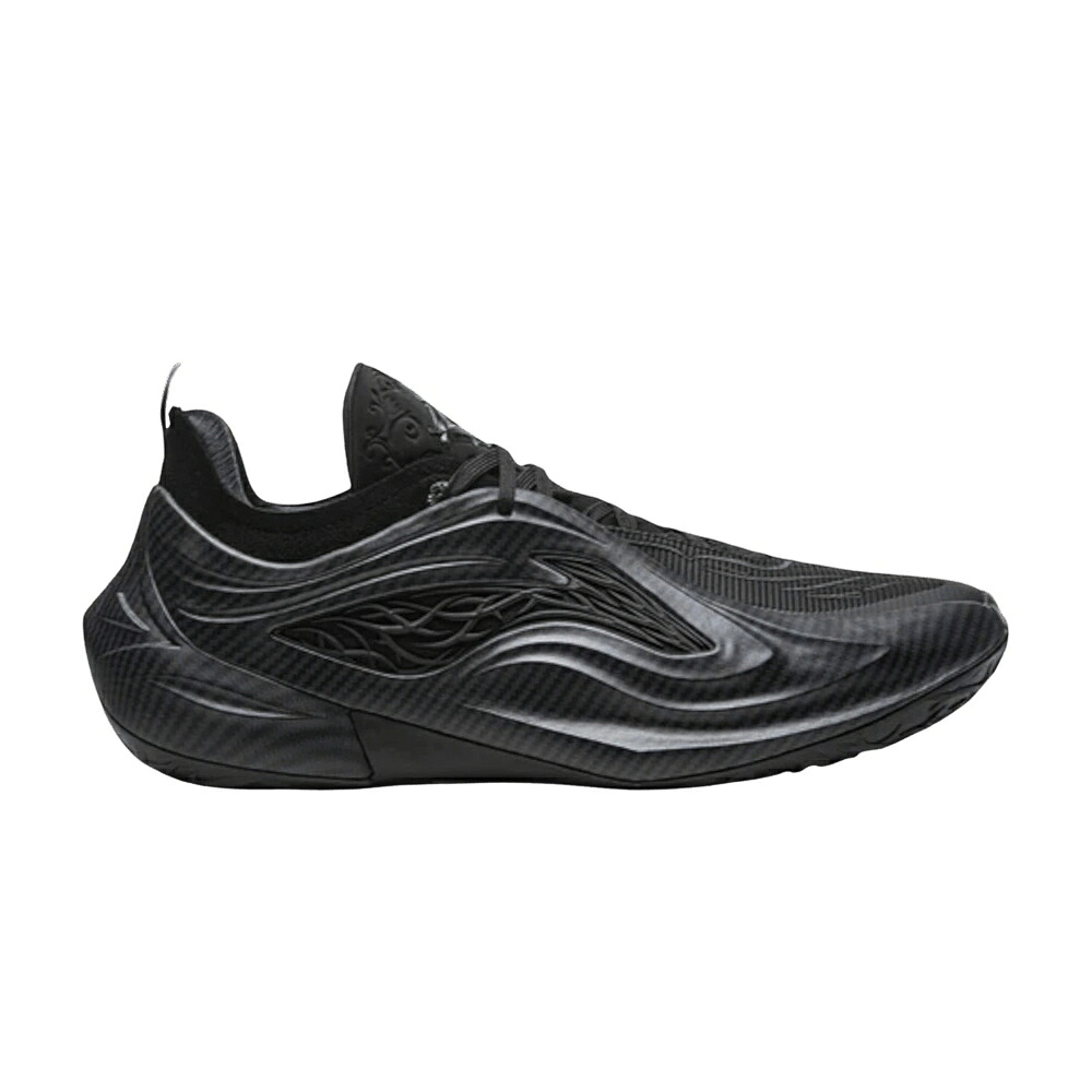 リーニン 黒色 ブラック 'DARK KNIGHT' スニーカー メンズ LI-NING JB4 / BLACK|スニケス