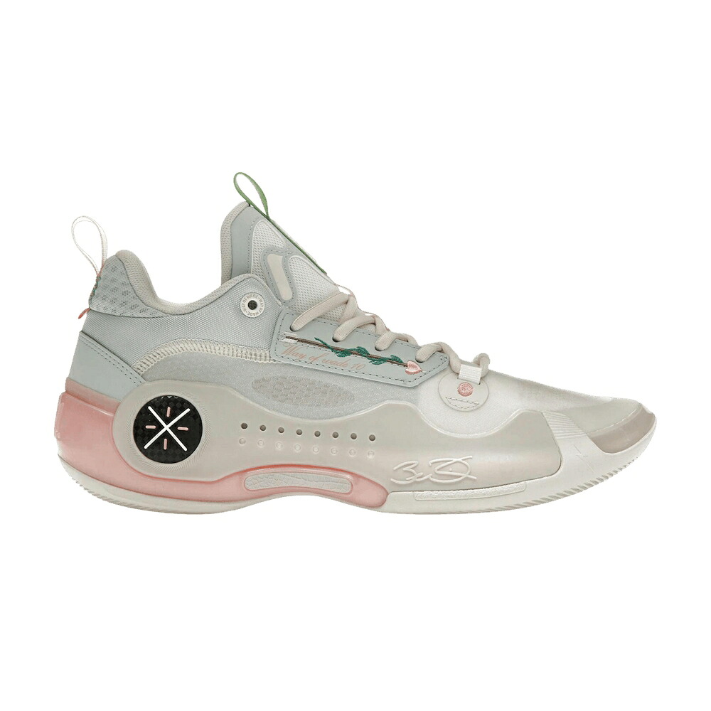 リーニン ウェイド ナイト爵 薄墨色 薄墨色 \u0027VALENTINE\u0027S DAY\u0027 スニーカー メンズ LI-NING WAY OF WADE 10 LOW / MOON NIGHT GREY