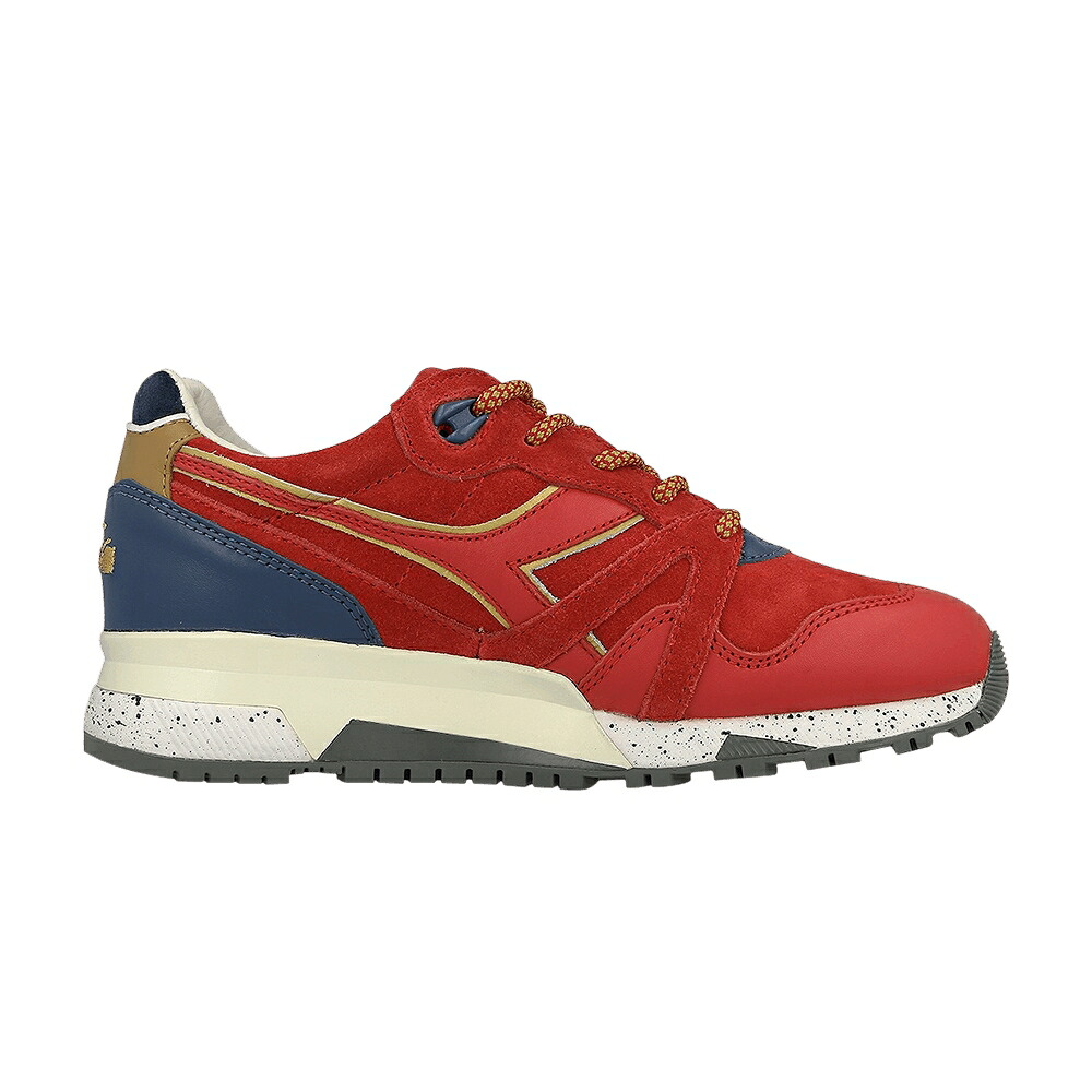 ディアドラ 赤 レッド 'RED RIBBON' スニーカー メンズ DIADORA UBIQ X N 9000 / RED RIBBON