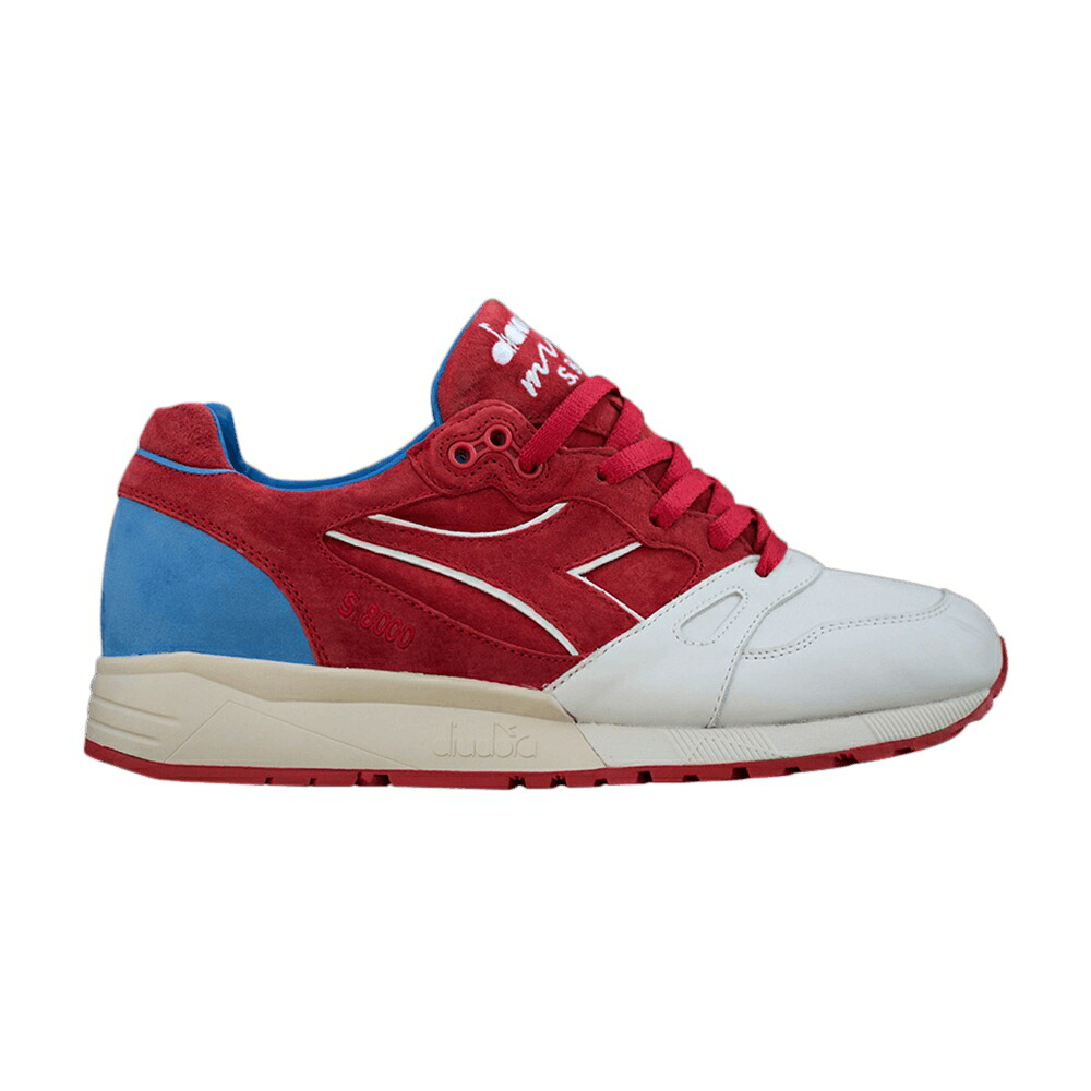 ディアドラ ベイト 赤 レッド 'WHERE'S WALLY' スニーカー メンズ DIADORA BAIT X DREAMWORKS S8000 / CARMINE RED