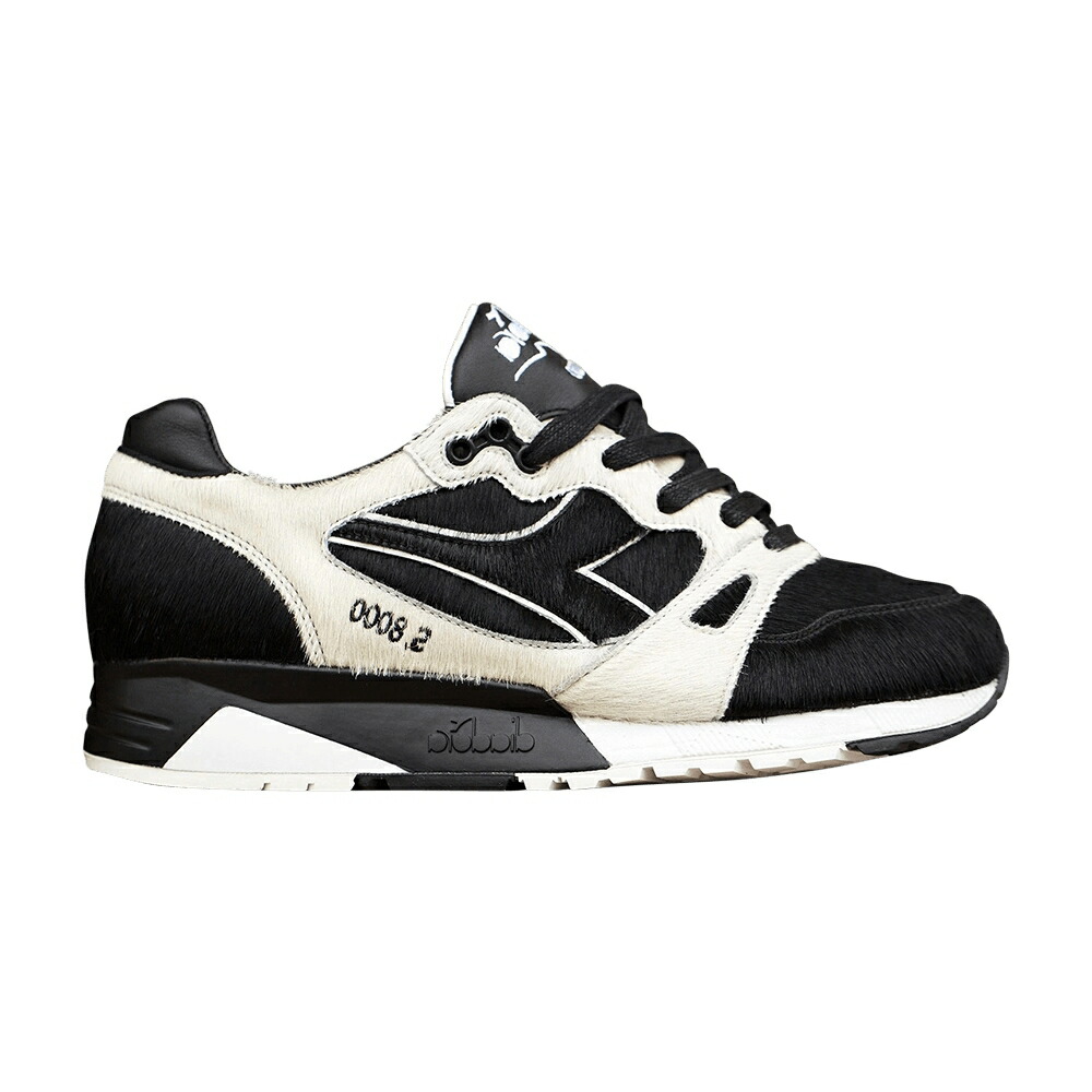 ディアドラ ベイト 黒色 ブラック 白色 ホワイト KUNG  スニーカー メンズ DIADORA BAIT X DREAMWORKS S8000 FU PANDA / BLACK WHITE