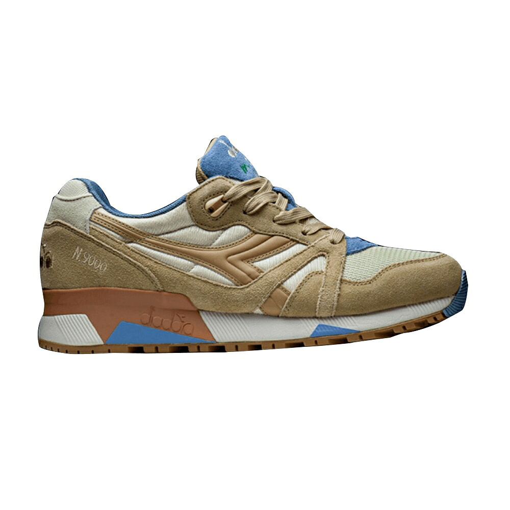 ディアドラ ナイロン ベージュ 'BEIGE SHEEPSKIN' スニーカー メンズ DIADORA N9000 NYLON / BEIGE SHEEPSKIN|スニケス
