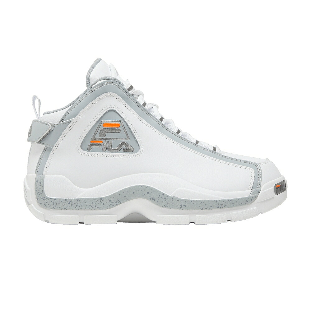 フィラ 白いこと 白いこと 橙 オレンジ色 グラント吸血鬼 \u0027WHITE HIGHRISE\u0027 スニーカー メンズ FILA GRANT HILL 2 / WHITE HIGHRISE VIBRANT ORANGE