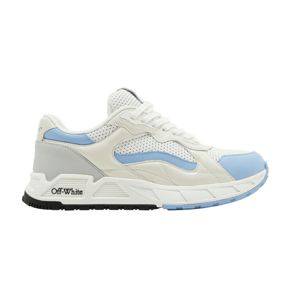 象牙色 靴 スニーカー 白いこと 白いこと 青み 青色 \u0027WHITE BLUE\u0027 レディース OFF-WHITE WMNS RUNNER B SNEAKER LIGHT / WHITE LIGHT BLUE