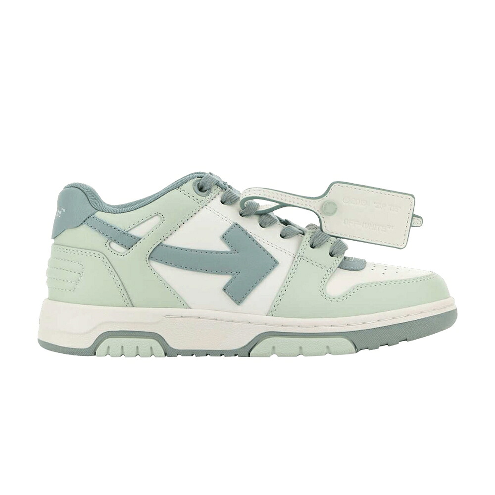 象牙色 緑 緑であること 薄墨色 薄墨色 白いこと 白いこと \u0027GREEN WHITE\u0027 スニーカー レディース OFF-WHITE WMNS OUT OF OFFICE OFF / GREEN GREY OFF WHITE