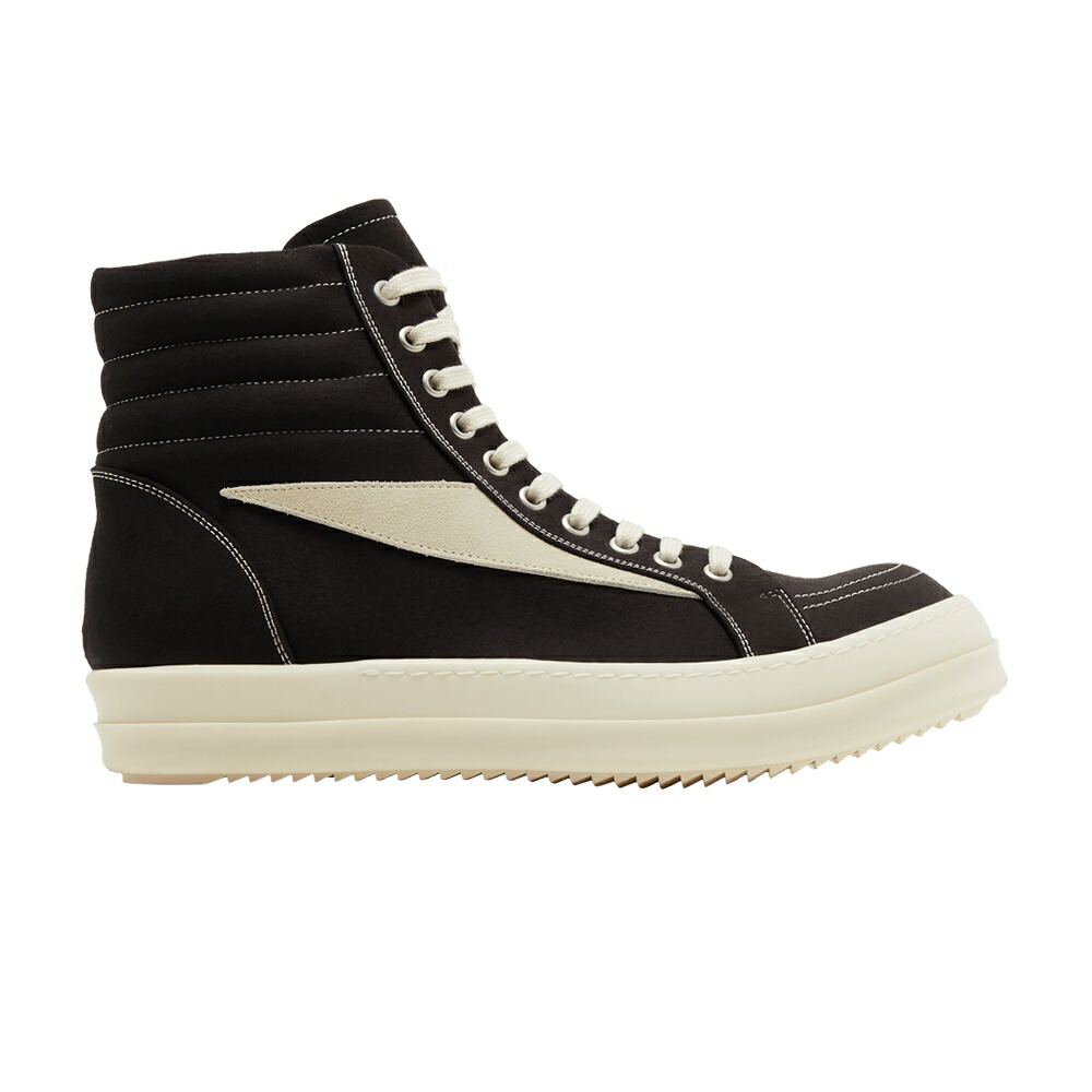 リックオウエンス ビンテージ ヴィンテージ ご機嫌 黒いこと 黒いこと \u0027BLACK MILK\u0027 スニーカー メンズ RICK OWENS RICK OWENS LIDO DRKSHDW VINTAGE HIGH / BLACK MILK MILK