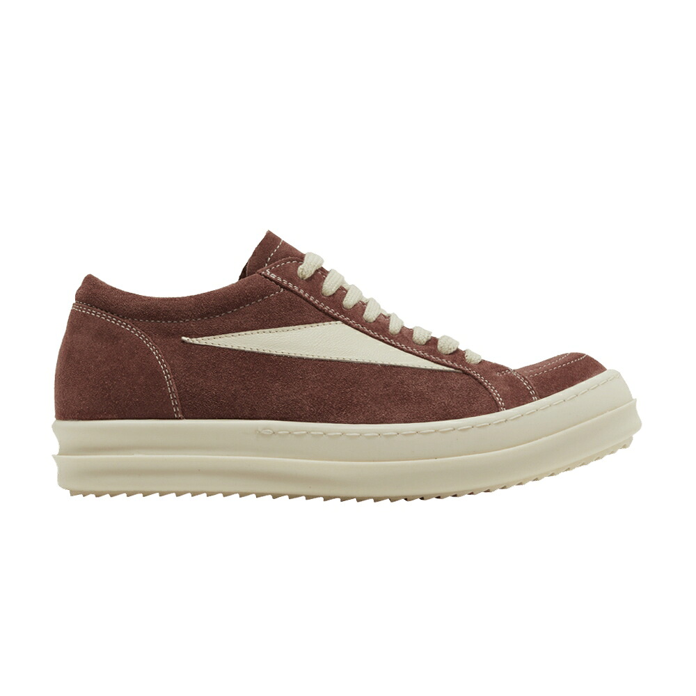 リックオウエンス ビンテージ ヴィンテージ サクラ色 \u0027DUSTY PINK\u0027 スニーカー レディース RICK OWENS RICK OWENS WMNS LIDO VINTAGE LOW / DUSTY PINK MILK MILK