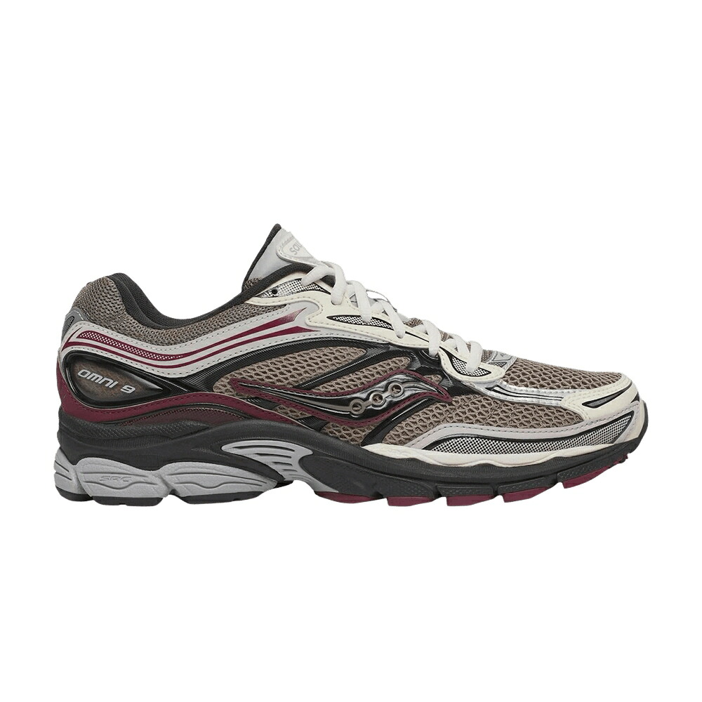 サッカニー マルーン \u0027TAN MAROON\u0027 スニーカー メンズ SAUCONY PROGRID OMNI 9 / TAN MAROON