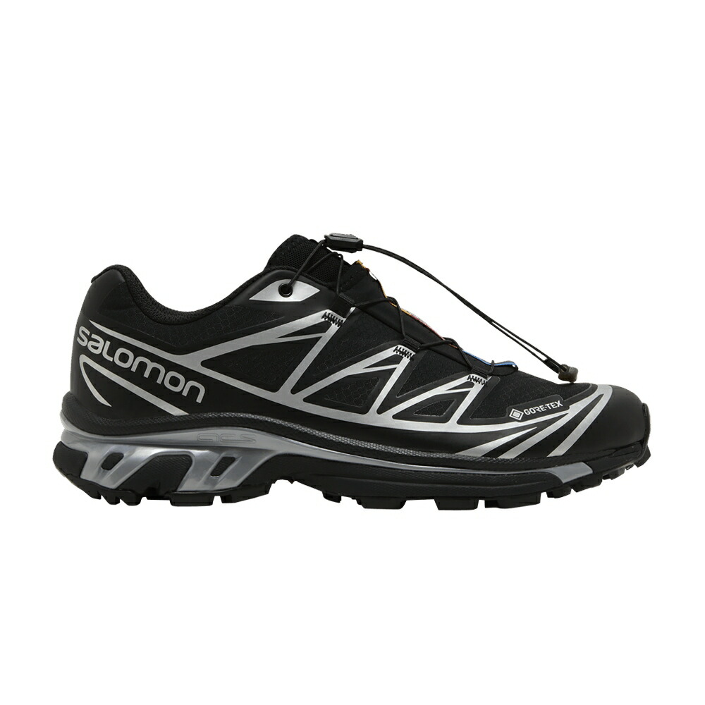 サロモン ゴアテックス 黒色 ブラック 銀色 シルバー 'BLACK SILVER' スニーカー メンズ SALOMON XT-6 GORE-TEX / BLACK BLACK FOOTWEAR SILVER