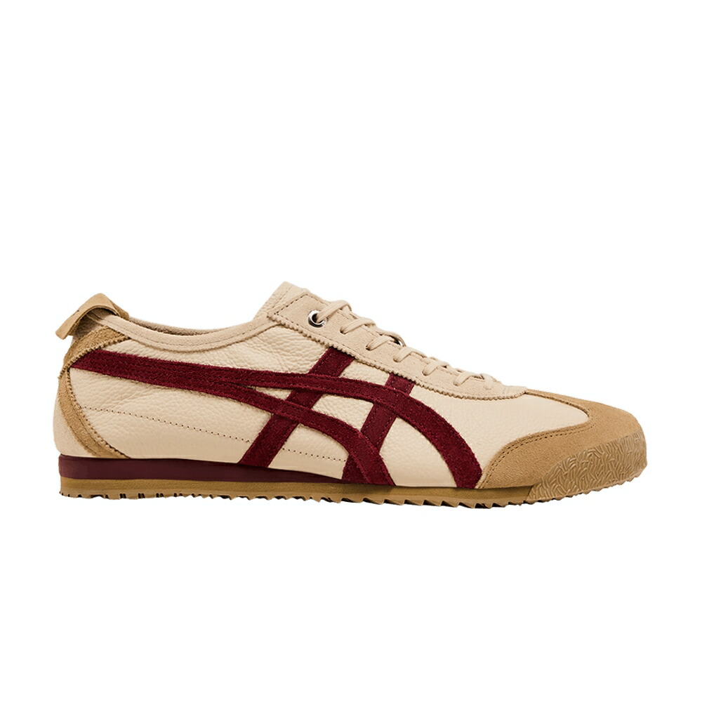 メキシコ合衆国 ベージュ オニツカタイガー \u0027BEIGE JUICE\u0027 スニーカー メンズ ONITSUKA TIGER ONITSUKA TIGER MEXICO 66 SD BEET / BEIGE BEET JUICE