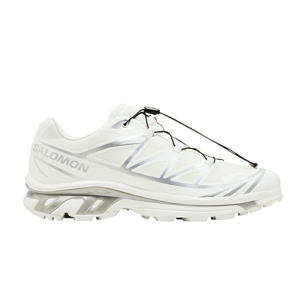 サロモン ゴアテックス 白いこと 白いこと しろがね色 しろがね色 \u0027WHITE SILVER\u0027 スニーカー メンズ SALOMON XT-6 GORE-TEX / WHITE WHITE FOOTWEAR SILVER