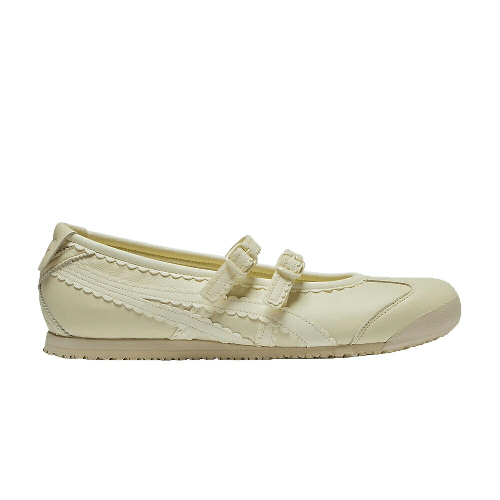 メキシコ アイボリー クリーム オニツカタイガー 'IVORY CREAM' スニーカー レディース ONITSUKA TIGER ONITSUKA TIGER WMNS MEXICO 66 TGRS / IVORY CREAM