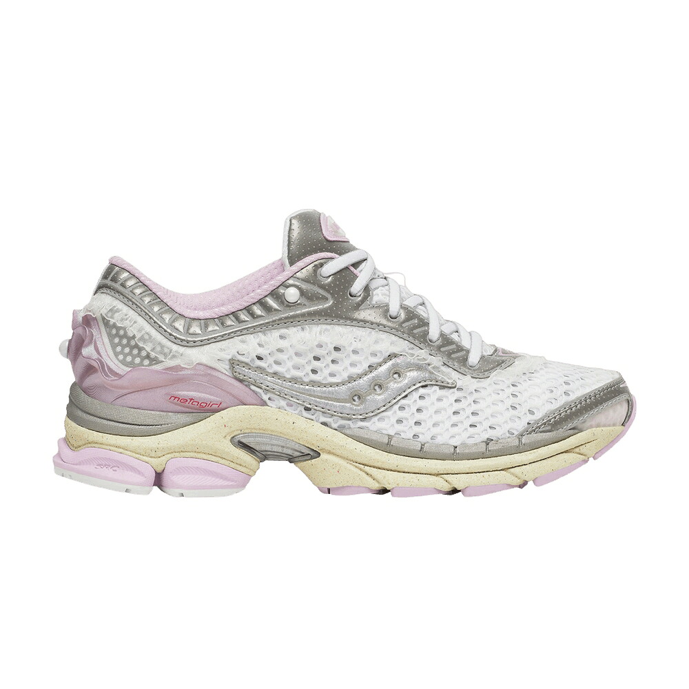 サッカニー 'DAUGHTER MOON' スニーカー レディース SAUCONY METAGIRL X WMNS PROGRID PARAMOUNT OF THE / MOON LILAC｜スニケス