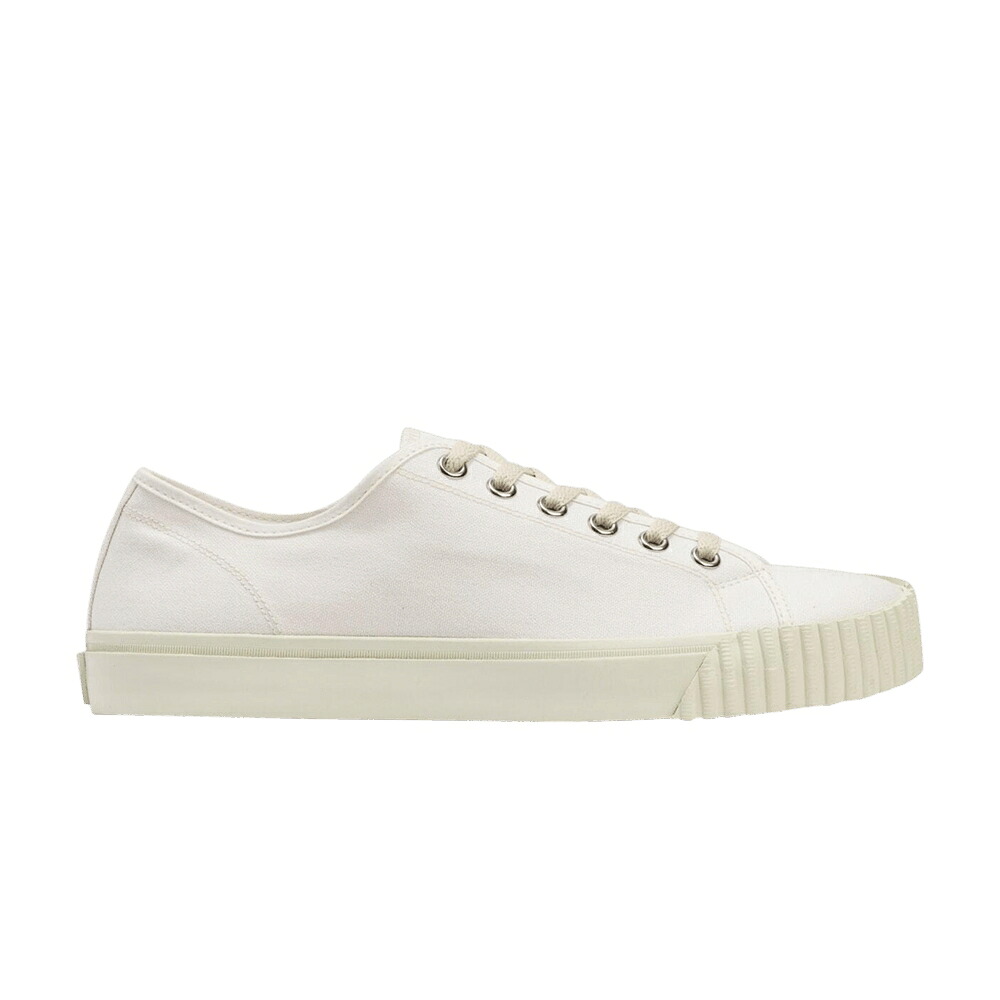 メゾンマルジェラ 白いこと 白いこと \u0027SAND WHITE\u0027 スニーカー メンズ MAISON MARGIELA MAISON MARGIELA TABI LOW / WHITE