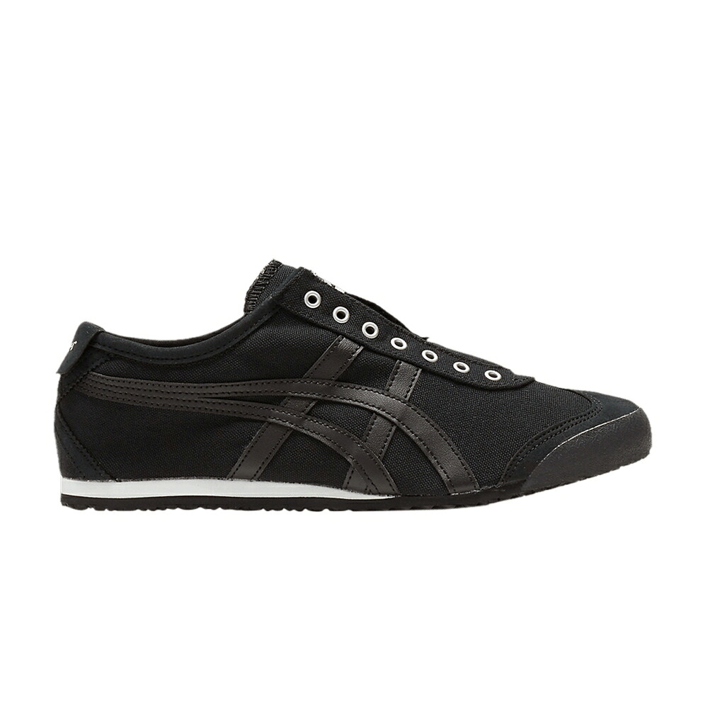 メキシコ合衆国 スリッポン 黒いこと 黒いこと オニツカタイガー \u0027BLACK\u0027 スニーカー メンズ ONITSUKA TIGER ONITSUKA TIGER MEXICO 66 SLIP-ON / BLACK BLACK