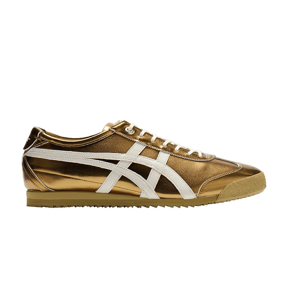 メキシコ シリーズ クリーム オニツカタイガー 'METALLIC CAMP' スニーカー メンズ ONITSUKA TIGER ONITSUKA TIGER MEXICO 66 SD SERIES - DESERT / DESERT CAMP CREAM