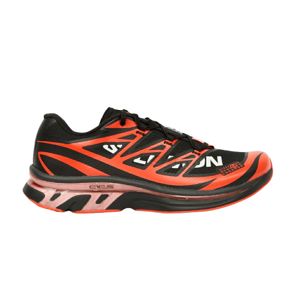 サロモン 黒色 ブラック 白色 ホワイト BLACK TOMATO スニーカー メンズ SALOMON MM6 MAISON MARGIELA X XT-6 CHERRY / BLACK CHERRY TOMATO WHITE