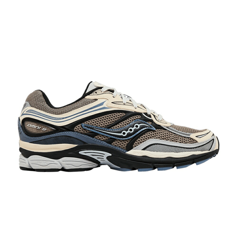 サッカニー テック 'WINTER CAVIAR' スニーカー メンズ SAUCONY PROGRID OMNI 9 TECH PACK - GRAVEL / GRAVEL CAVIAR 56,045円