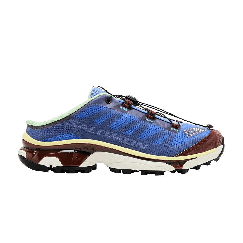 サロモン 黄味がかった 黄色 \u0027ULTRAMARINE RAISIN\u0027 スニーカー メンズ SALOMON MM6 MAISON MARGIELA X XT-4 MULE RUM / ULTRAMARINE RUM RAISIN YELLOW