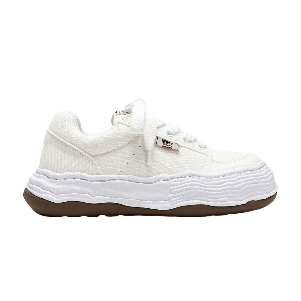 メゾン ミハラヤスヒロ 白色 ホワイト 'WHITE' スニーカー メンズ MAISON MIHARA YASUHIRO MAISON MIHARA YASUHIRO OLIVER OG SOLE CANVAS LOW / WHITE｜スニケス
