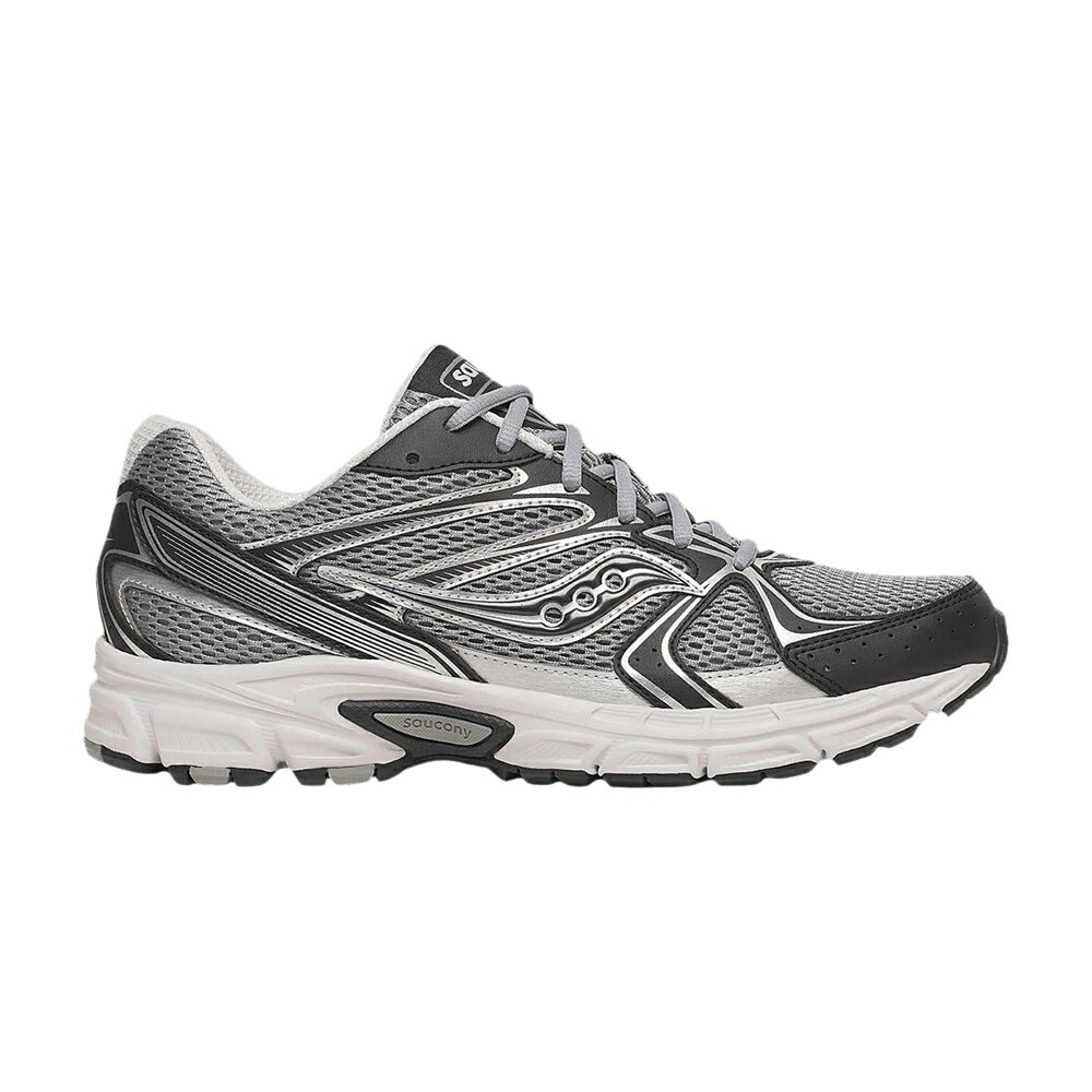 サッカニー 灰色 グレー 黒色 ブラック 'GREY BLACK' スニーカー メンズ SAUCONY GRID RIDE MILLENNIUM / GREY BLACK