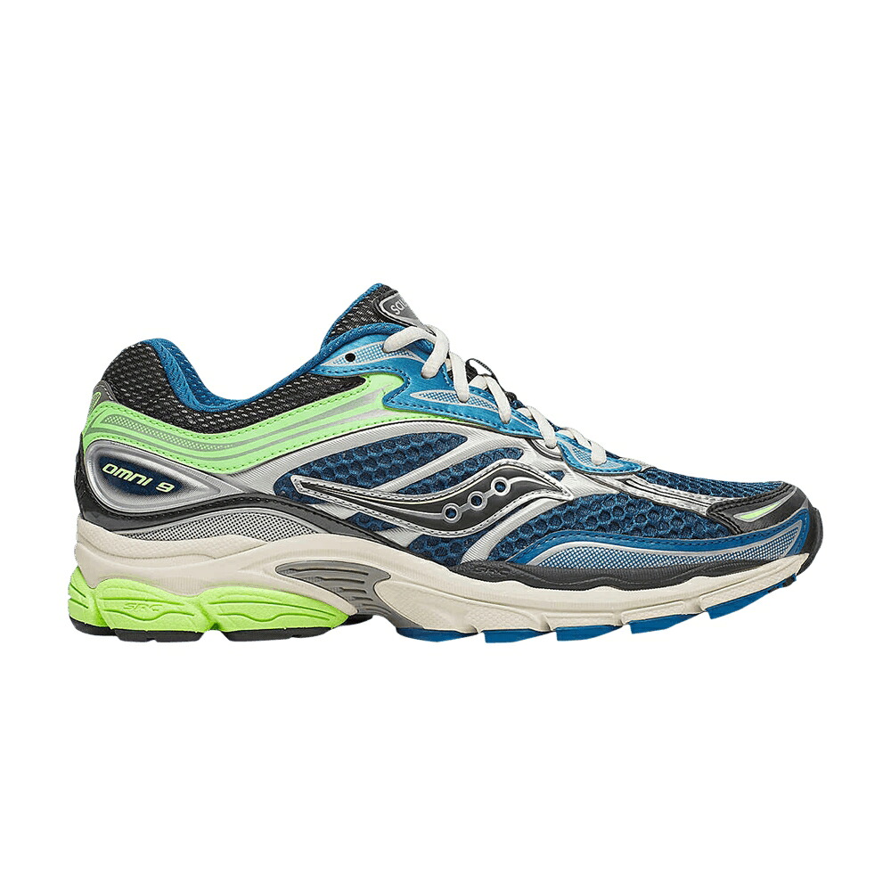 サッカニー 薄墨色 薄墨色 \u0027GREY SLIME\u0027 スニーカー メンズ SAUCONY PROGRID OMNI 9 / GREY SLIME