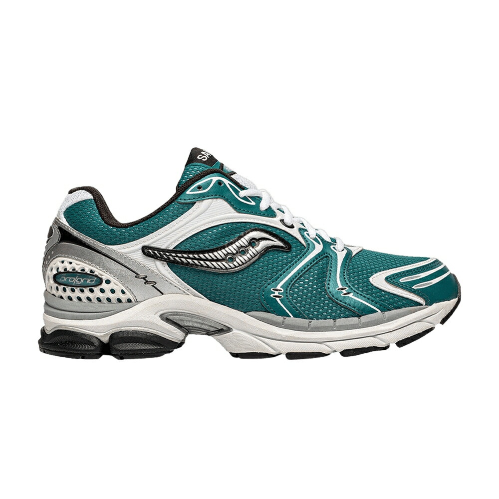 サッカニー しろがね色 しろがね色 \u0027TEAL SILVER\u0027 スニーカー メンズ SAUCONY PROGRID TRIUMPH 4 / TEAL SILVER