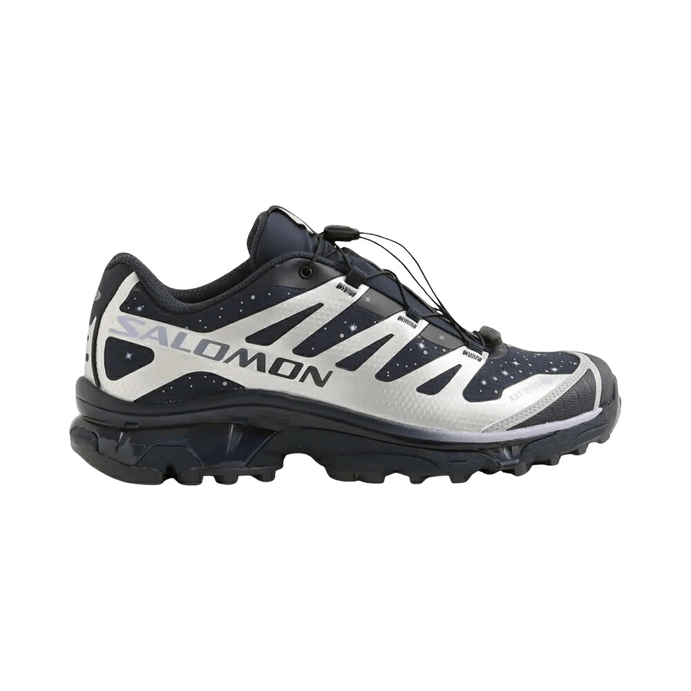 サロモン ゴアテックス 炭素 しろがね色 しろがね色 \u0027STARS 2\u0027 スニーカー メンズ SALOMON ATMOS X XT-4 OG GORE-TEX COLLIDE / CARBON FOOTWEAR SILVER COSMIC