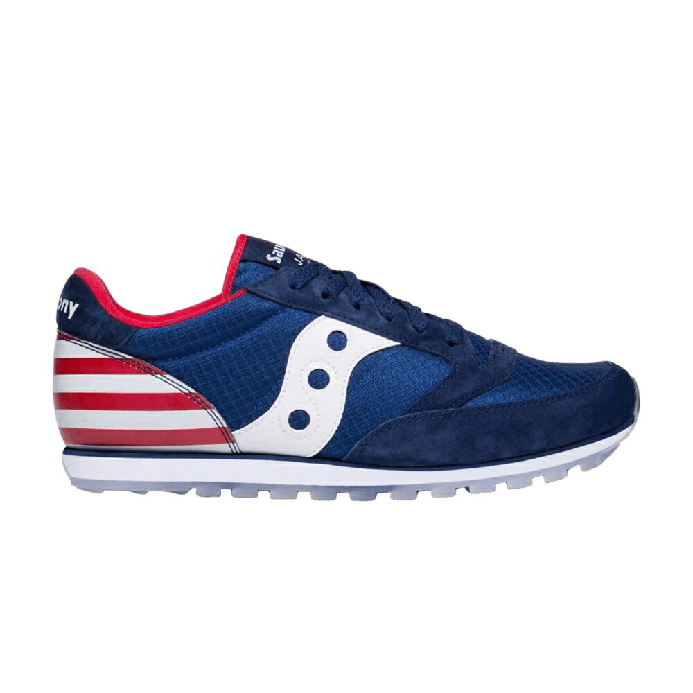サッカニー ジャズ プロ 紺色 ネイビー 白色 ホワイト 赤 レッド TARS \u0026 STRIPES スニーカー メンズ SAUCONY JAZZ LOW PRO / NAVY WHITE RED