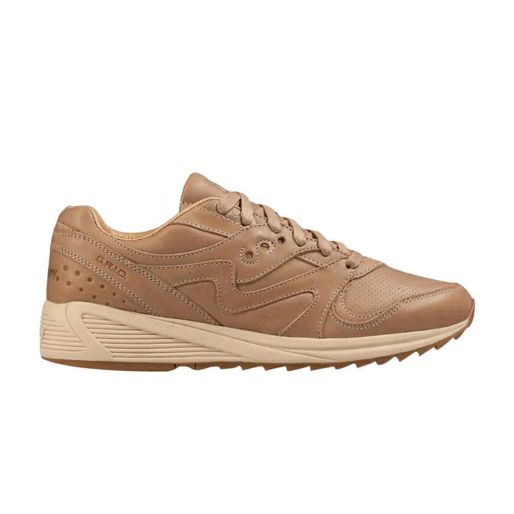 サッカニー \u0027VEGTAN\u0027 スニーカー メンズ SAUCONY GRID 8000 \u0027VEG-TAN\u0027 / VEG TAN メンズ靴-スニーカー