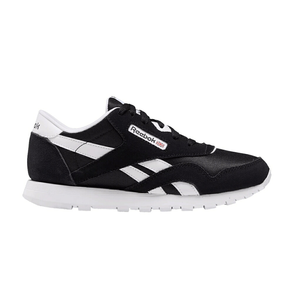 リーボック クラシック ナイロン 黒色 ブラック 白色 ホワイト 'BLACK WHITE' スニーカー メンズ REEBOK CLASSIC NYLON BIG KID 'BLACK/BLACK/WHITE' / BLACK BLACK WHITE