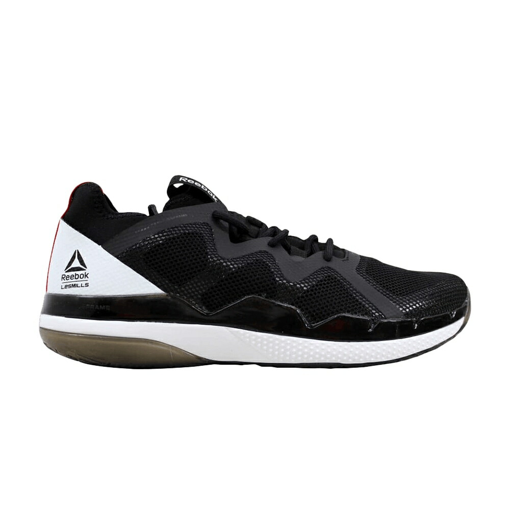 リーボック ウルトラ 黒色 ブラック 白色 ホワイト 4.0 スニーカー レディース REEBOK LES MILLS X WMNS ULTRA / BLACK CAROTENE WHITE