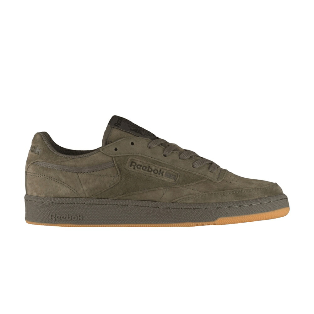 リーボック クラブ 緑 グリーン スニーカー メンズ REEBOK CLUB C 85 TG / HUNTER GREEN POPLAR GREEN