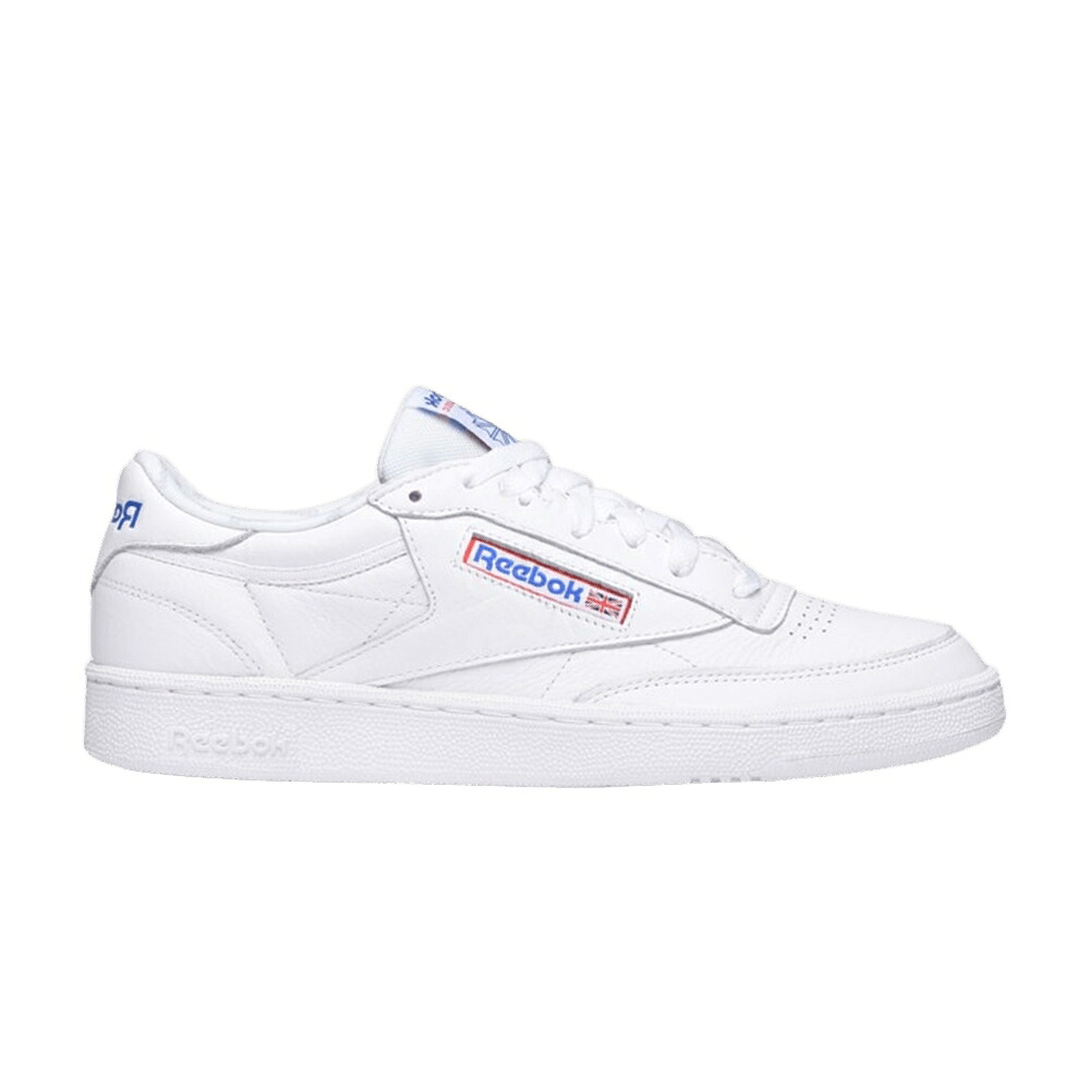 リーボック クラブ 白色 ホワイト 灰色 グレー ヘザー ソリッド スニーカー メンズ REEBOK CLUB C 85 SO / WHITE LIGHT GREY HEATHER SOLID｜スニケス