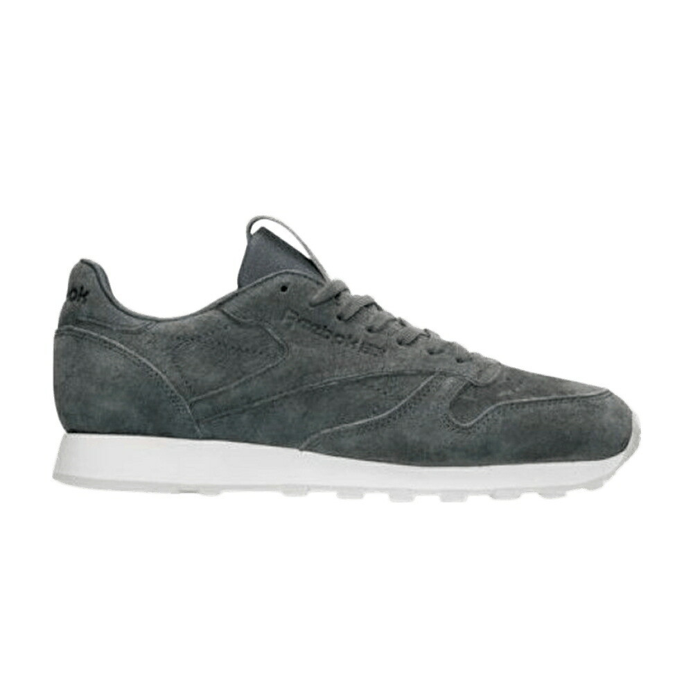 リーボック 古典派音楽 なめし革 白いこと 白いこと スニーカー メンズ REEBOK CLASSIC LEATHER METALLIC / PEWTER WHITE