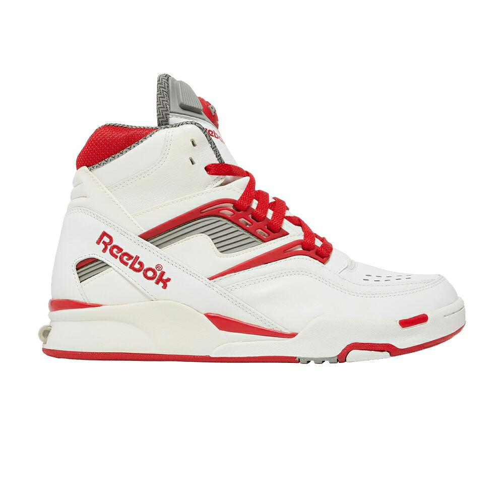 リーボック 夕暮れ 区画 揚水機 白いこと 白いこと 赤 赤いこと スニーカー メンズ REEBOK TWILIGHT ZONE PUMP / WHITE RED