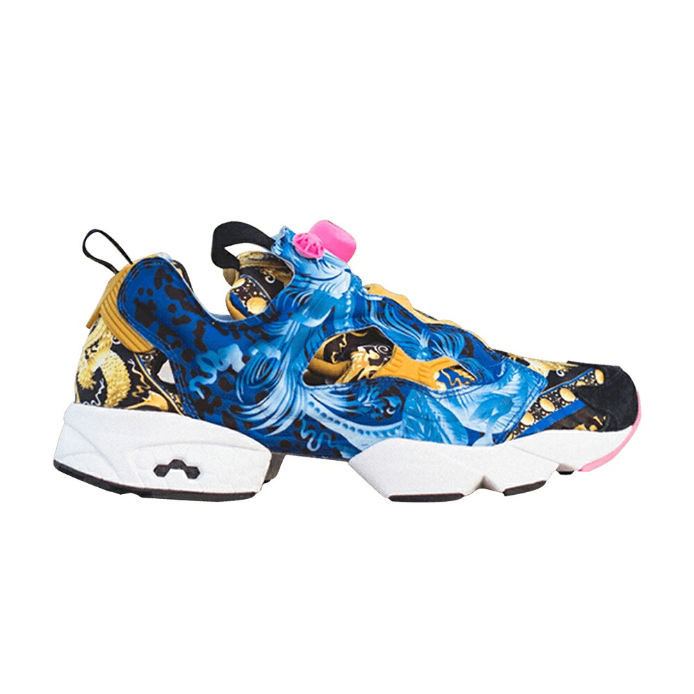 リーボック 青味 青み ゴールド インスタポンプフューリー \u0027CONCEPTS\u0027 スニーカー メンズ REEBOK INSTAPUMP FURY OG / ROYAL BLUE GOLD BLK WHT