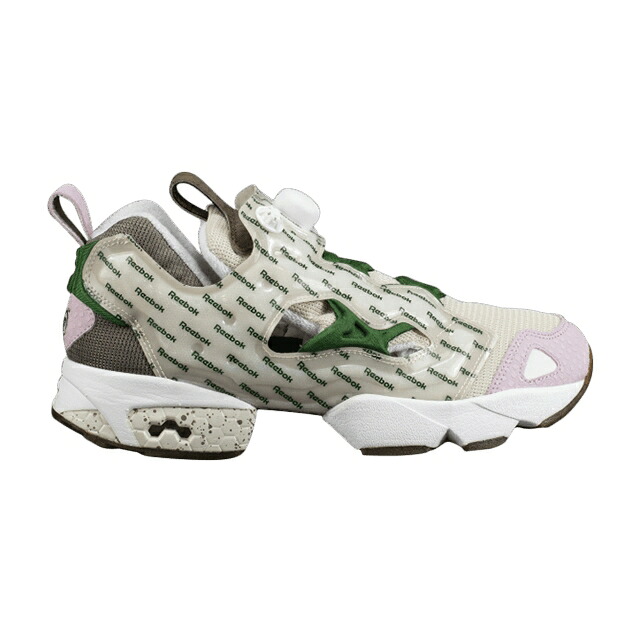リーボック 揚水機 \u0027GARBSTORE\u0027 お坊っちゃん キッズ REEBOK GS PUMP FURY / STUCCO GRY CHALK SHDW GRN もの言う花 マタニティ スニーカー