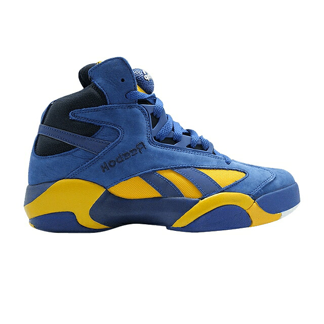 リーボック シャック 紺色 米国海軍 黄味がかった 黄み シャックアタック \u0027PACKER SHOES\u0027 スニーカー メンズ REEBOK SHAQ ATTAQ / RBK ROYAL NAVY YELLOW スニーカー-靴