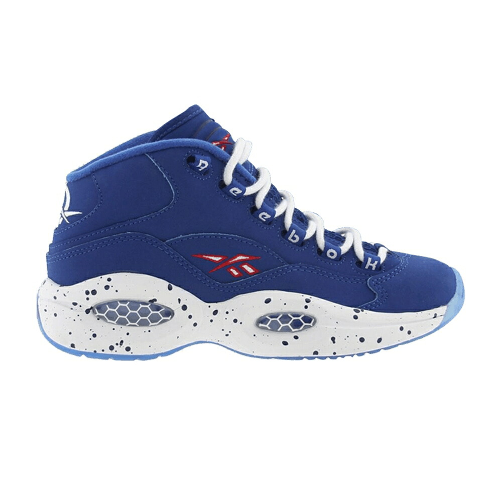 リーボック クエスチョン ミッド 白色 ホワイト クエスチョンミッド DRAFT DAY スニーカー メンズ REEBOK BIG KIDS QUESTION MID / REEBOK ROYAL WHITE REEBOK
