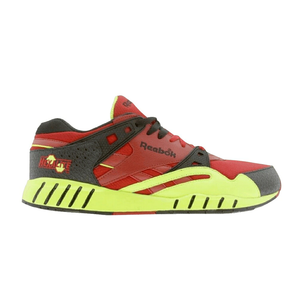 リーボック 黒色 ブラック 赤 レッド 黄色 イエロー 白色 ホワイト スニーカー メンズ REEBOK SOLETRAINER / BLACK RED YELLOW WHITE
